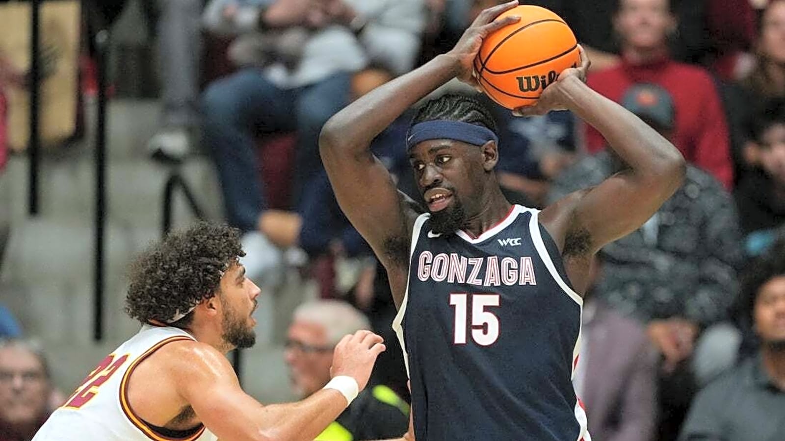 Graham Ike powers No. 12 Gonzaga past longtime rival Santa Clara