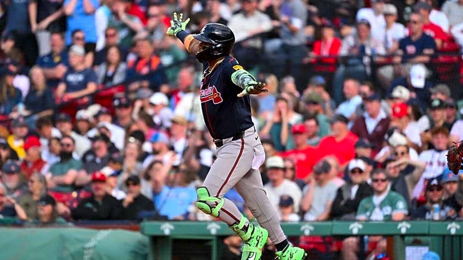 Ronald Acuna Jr., Braves blast Red Sox 10-2