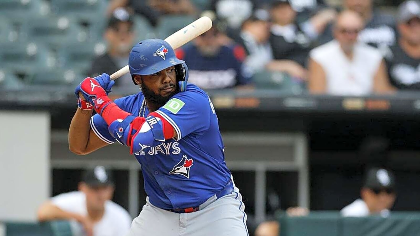 Blue Jays&#39; Vladimir Guerrero Jr. out to add to milestone against A&#39;s