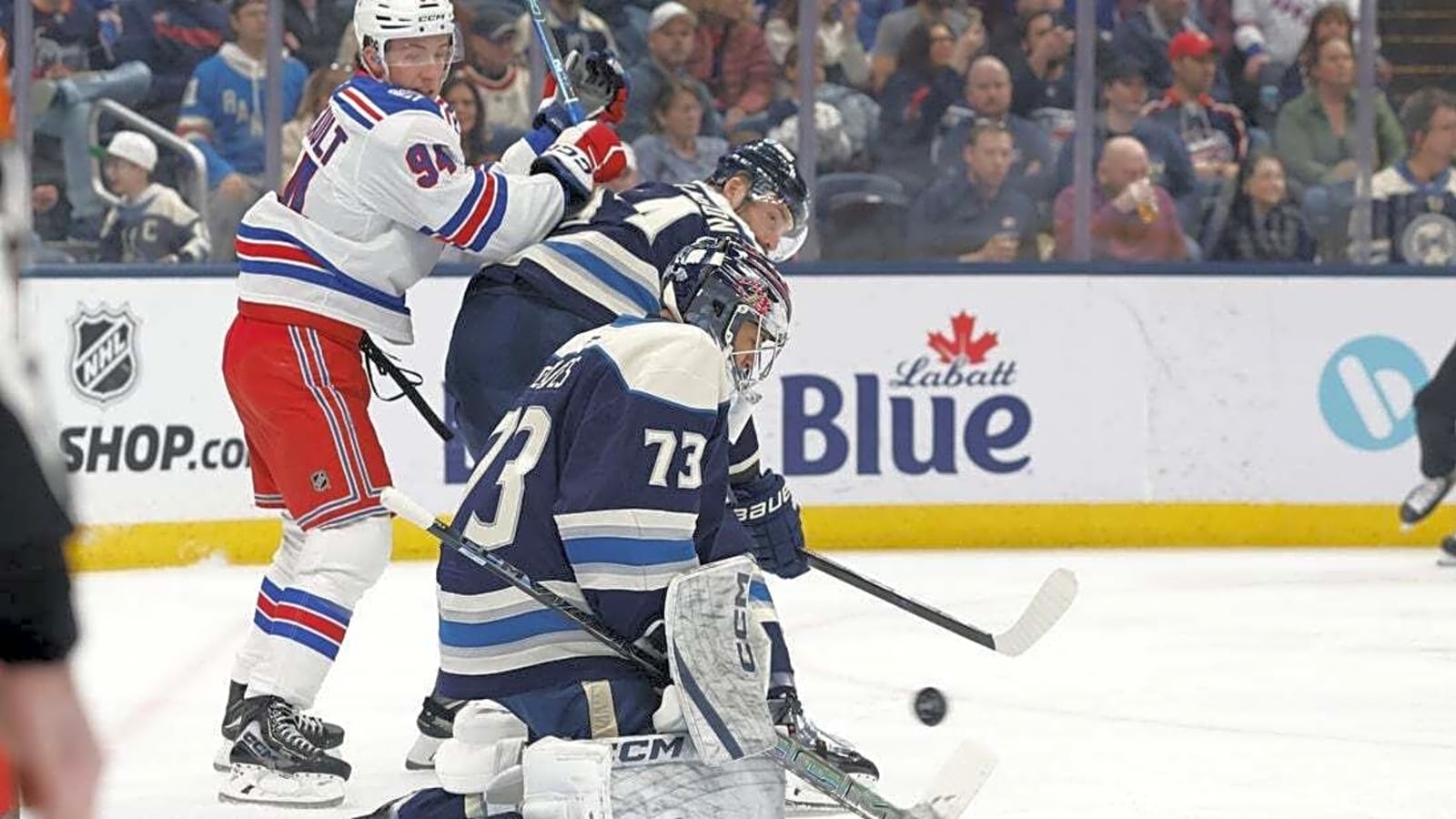Blue Jackets keep rolling at Rangers' expense