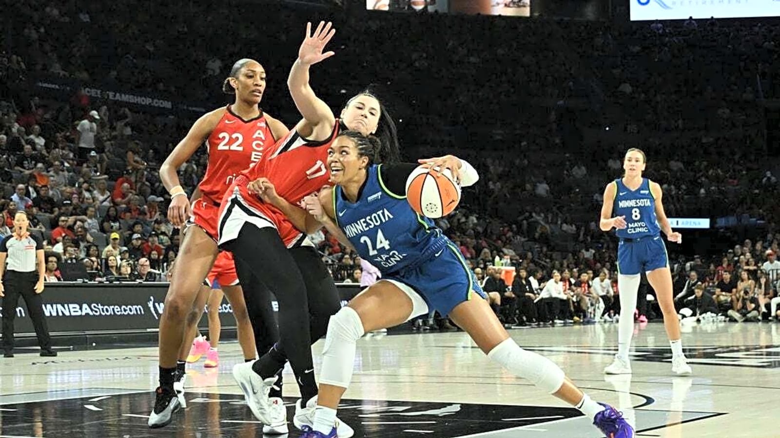 Kayla McBride leads Lynx to historic victory over Aces