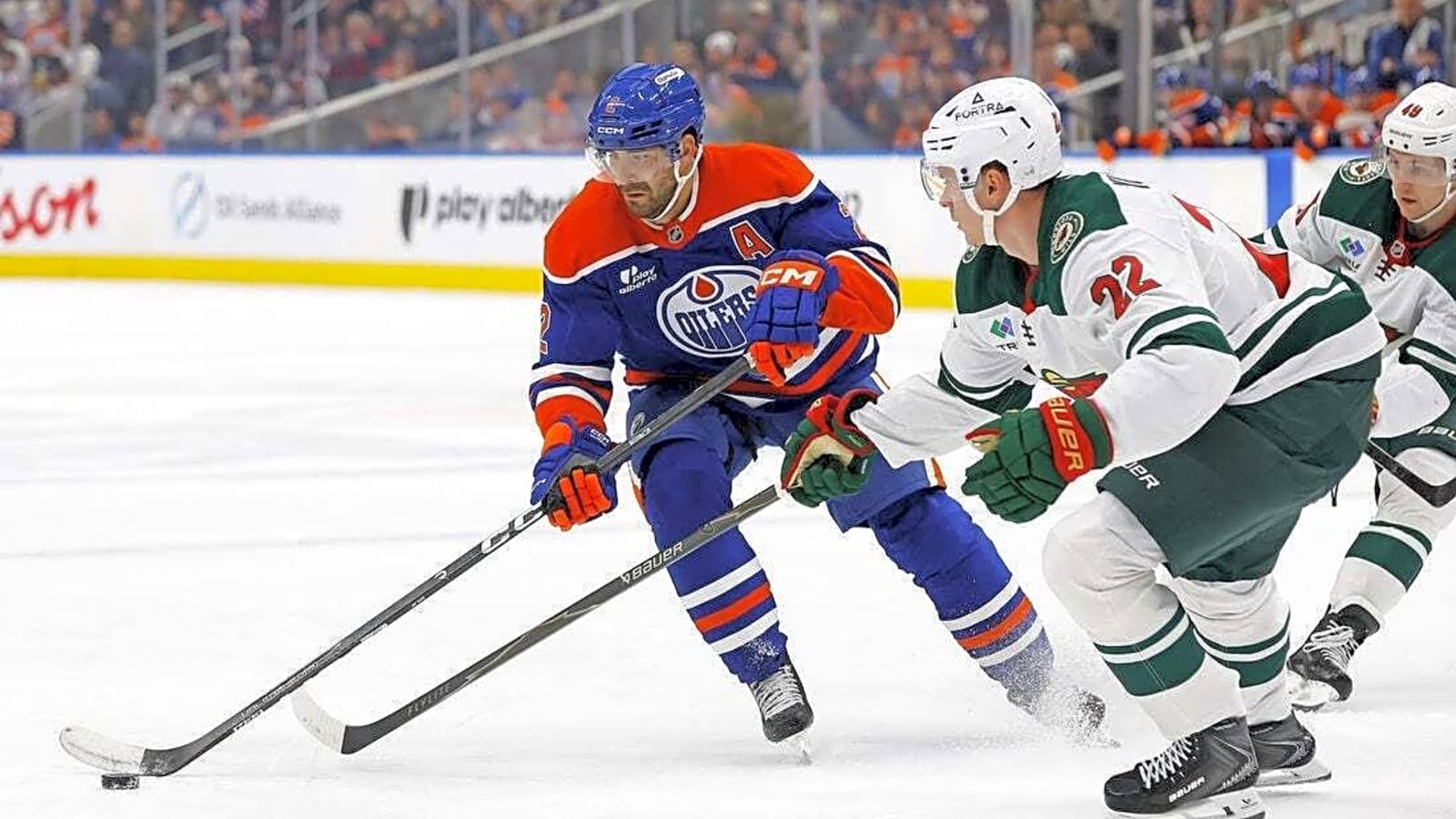 Evan Bouchard scores OT winner on birthday to lift Oilers over Wild