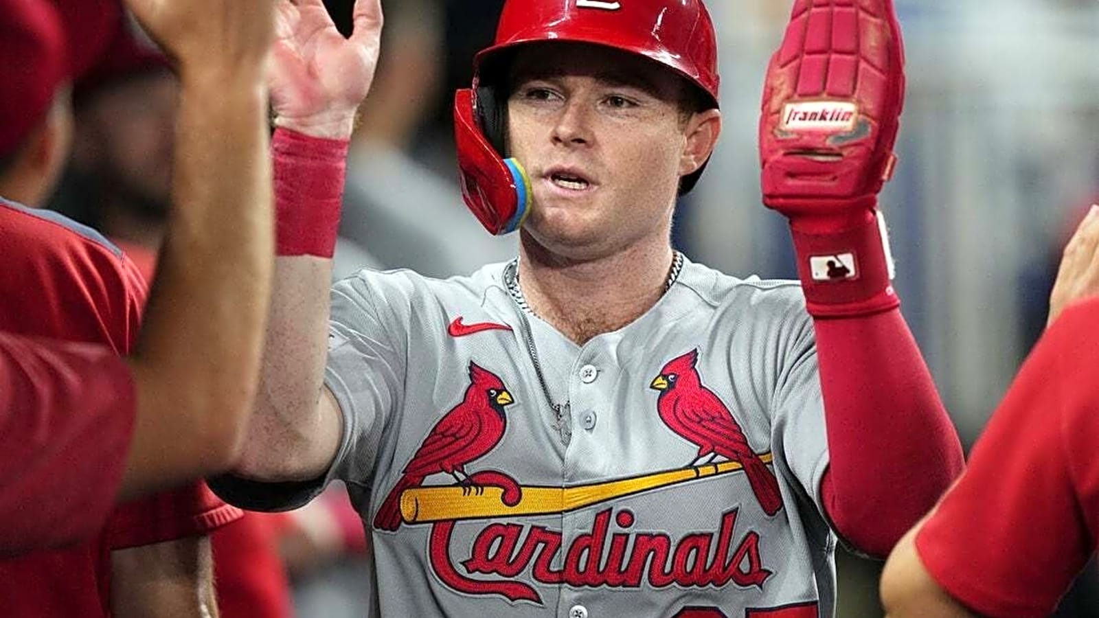 Nathan Church, Cardinals aim for sweep of Marlins