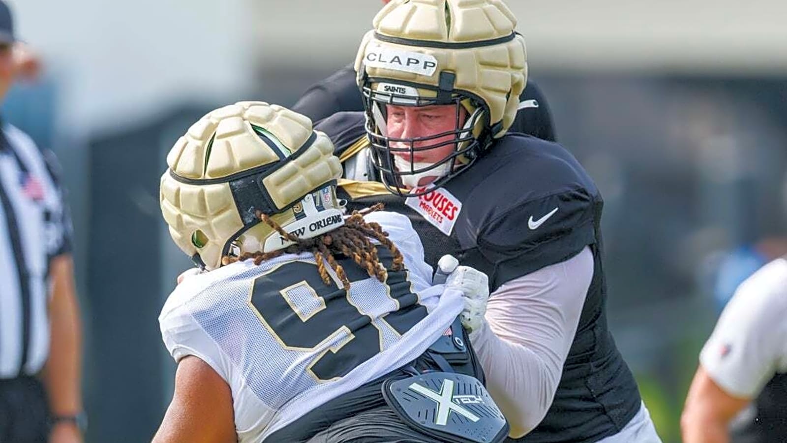 Saints C Will Clapp (foot) placed on season-ending injured reserve