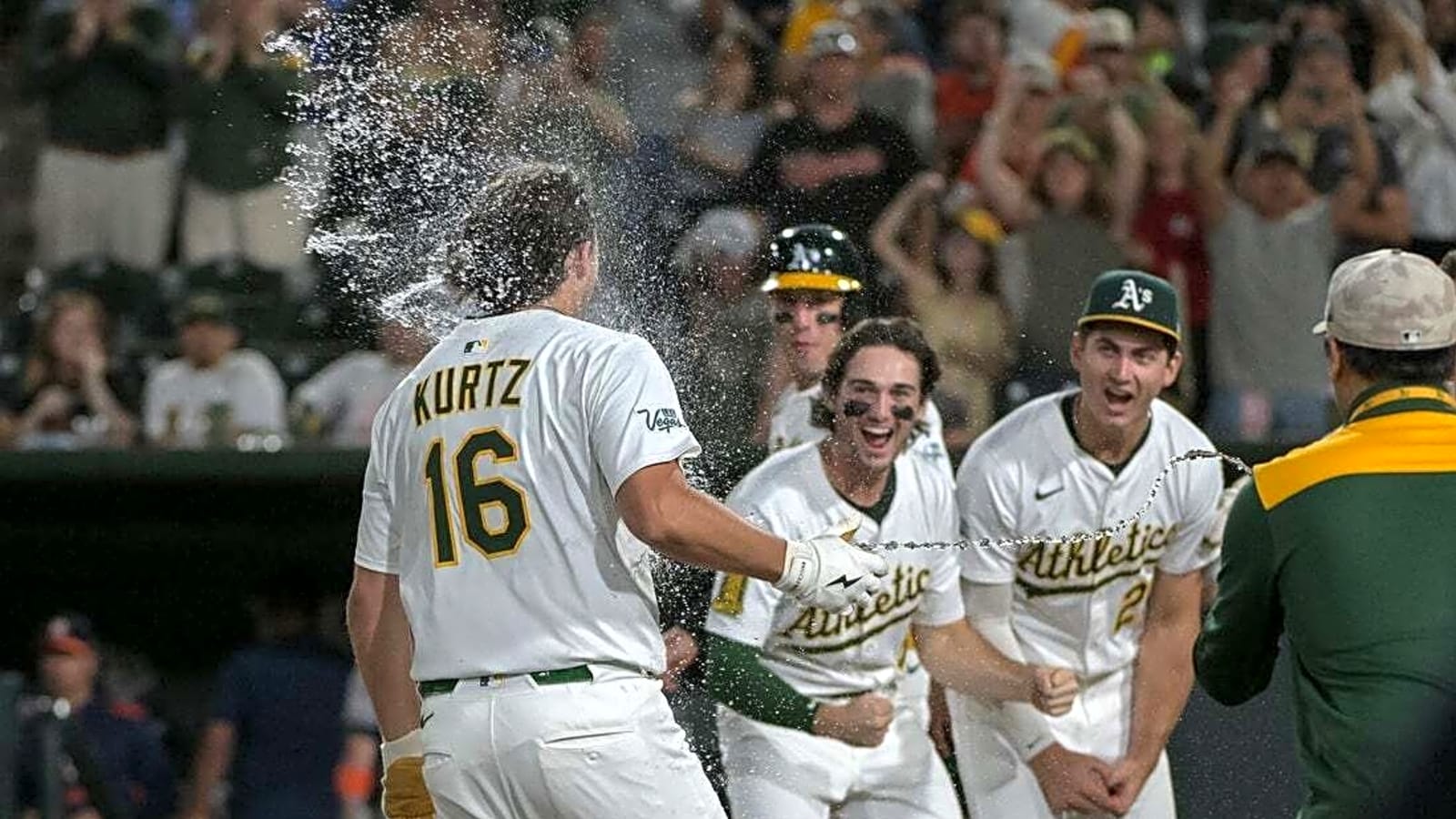 A&#39;s look to ride Nick Kurtz&#39;s power surge into rematch vs. Astros