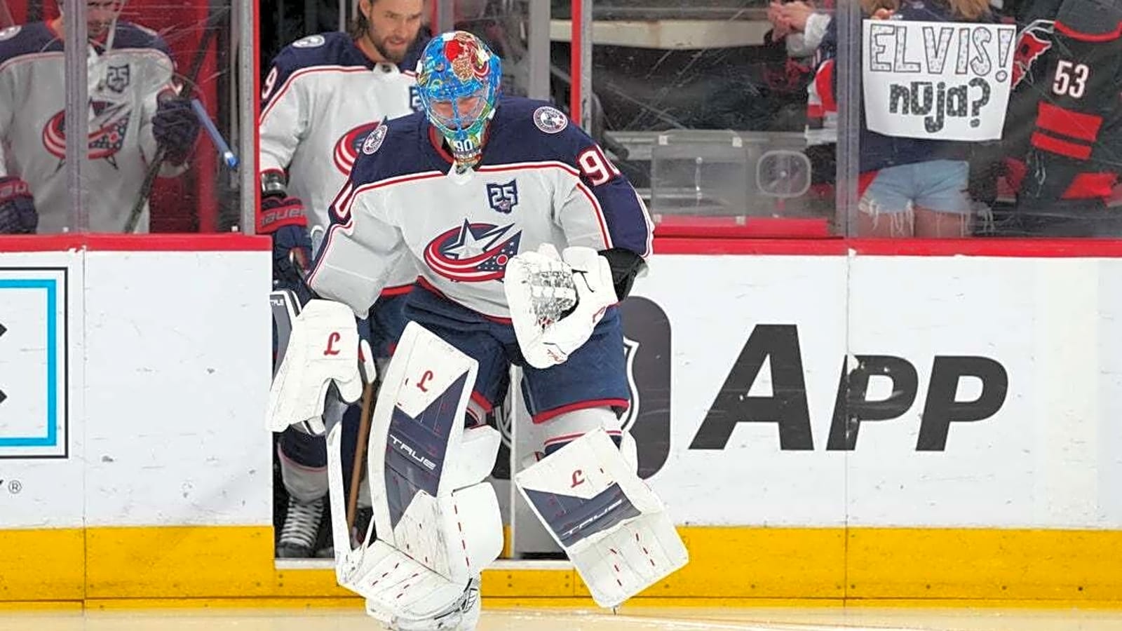 Blue Jackets G Elvis Merzlikins undergoes shoulder surgery