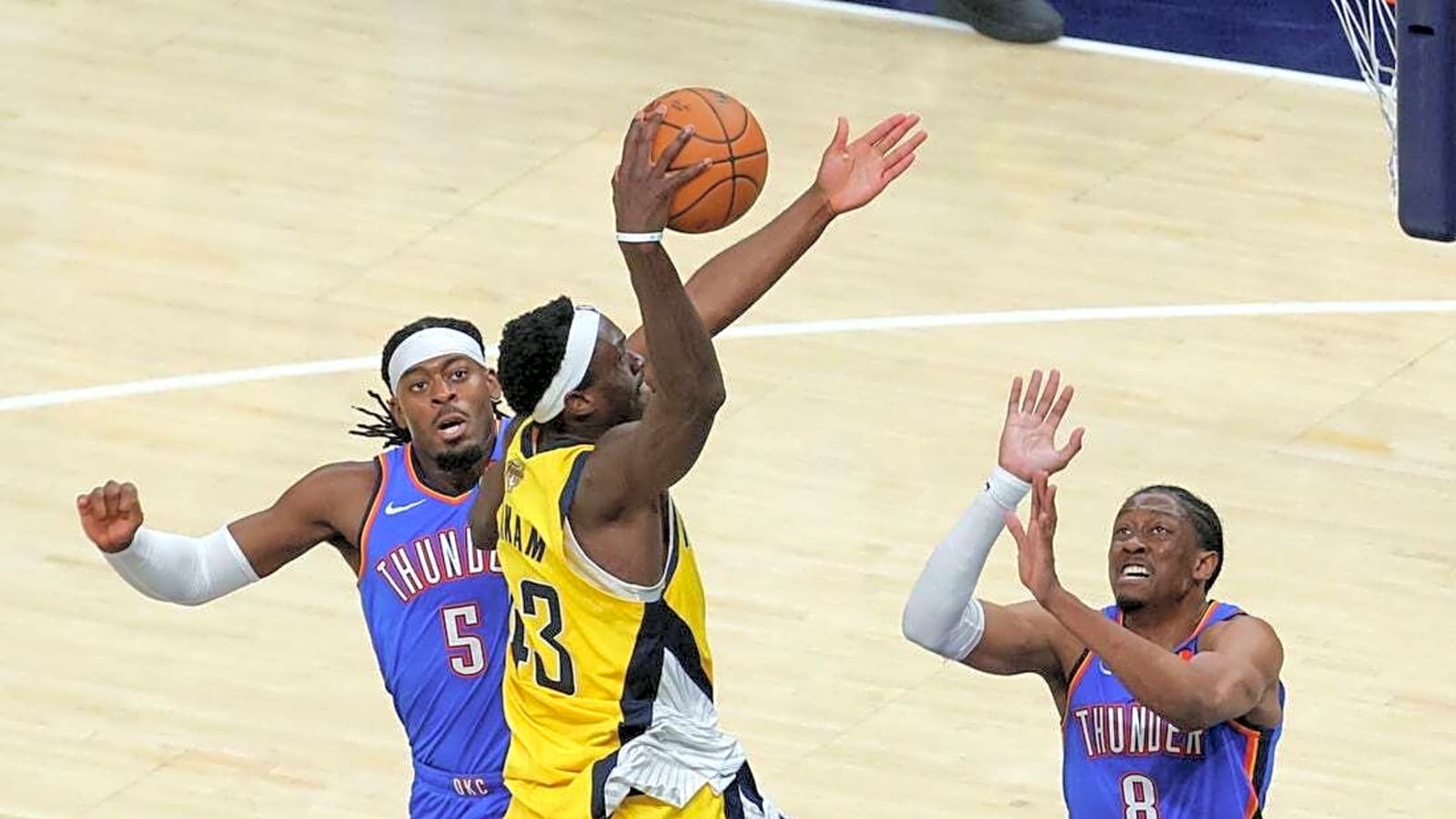 Pacers cruise past Thunder, send Finals to Game 7