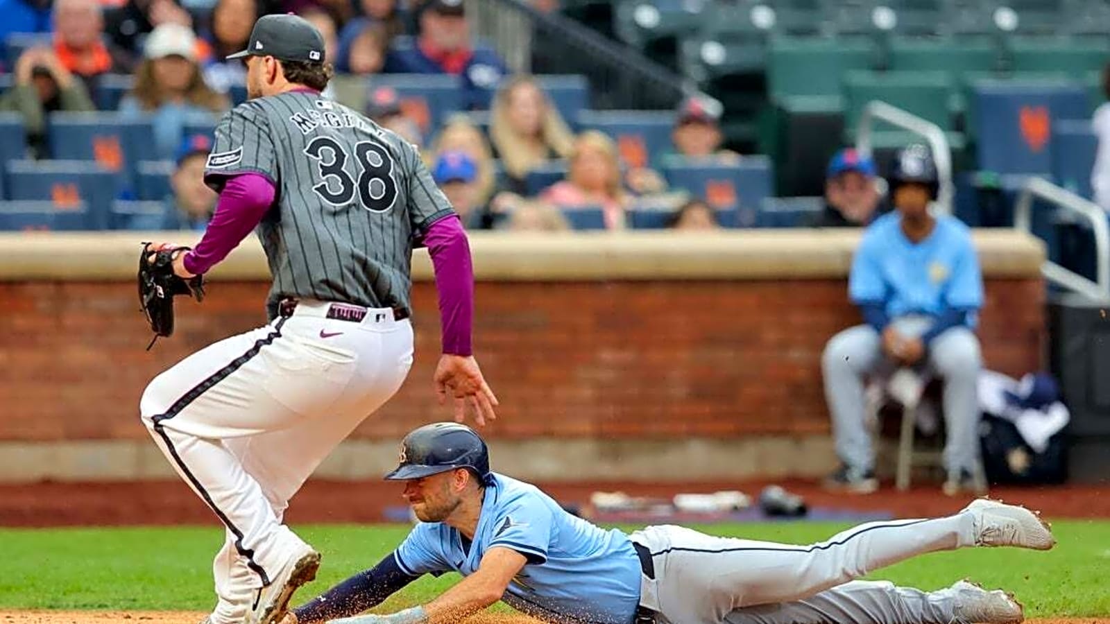 Rays&#39; five-run fourth and solid relief stops Mets
