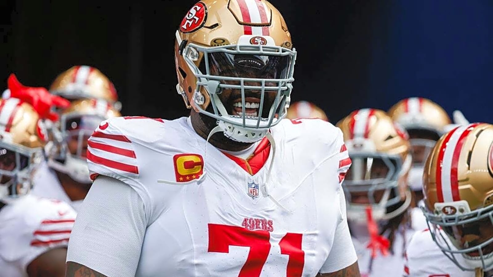 49ers LT Trent Williams, WR Jauan Jennings active vs. Saints
