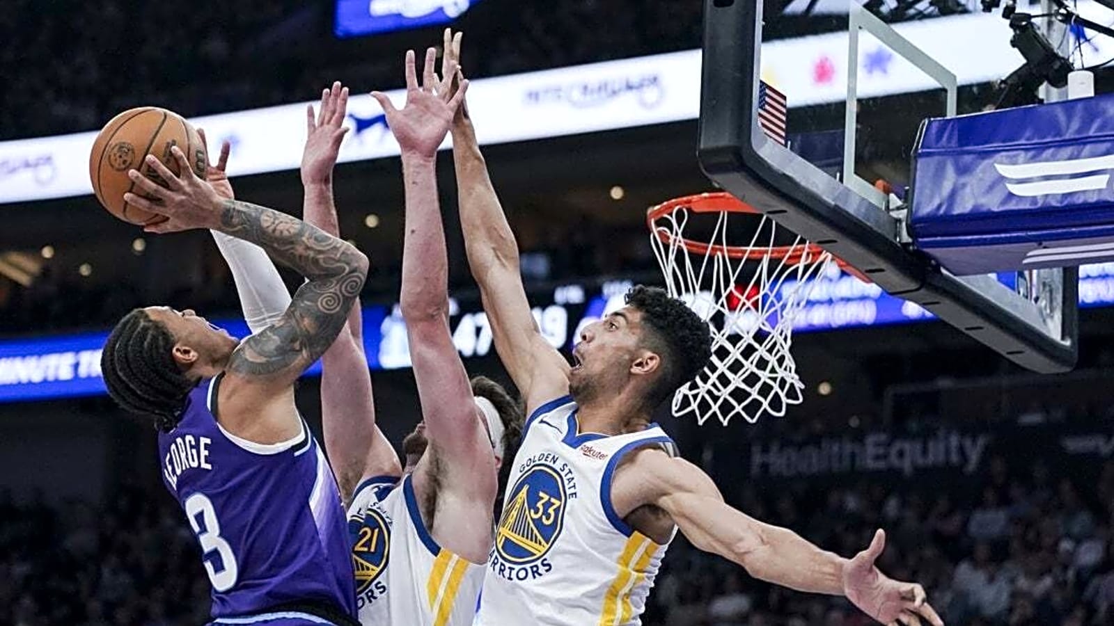 Blake Hinson's tiebreaking 3-pointer propels Jazz to win over Warriors