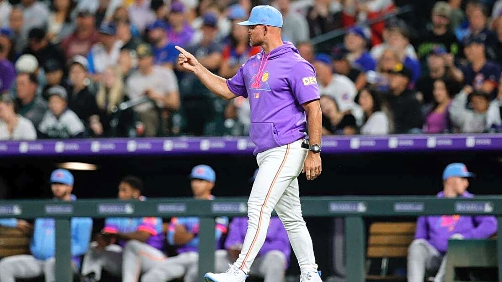 Rockies squander three-run lead, then walk off Cubs