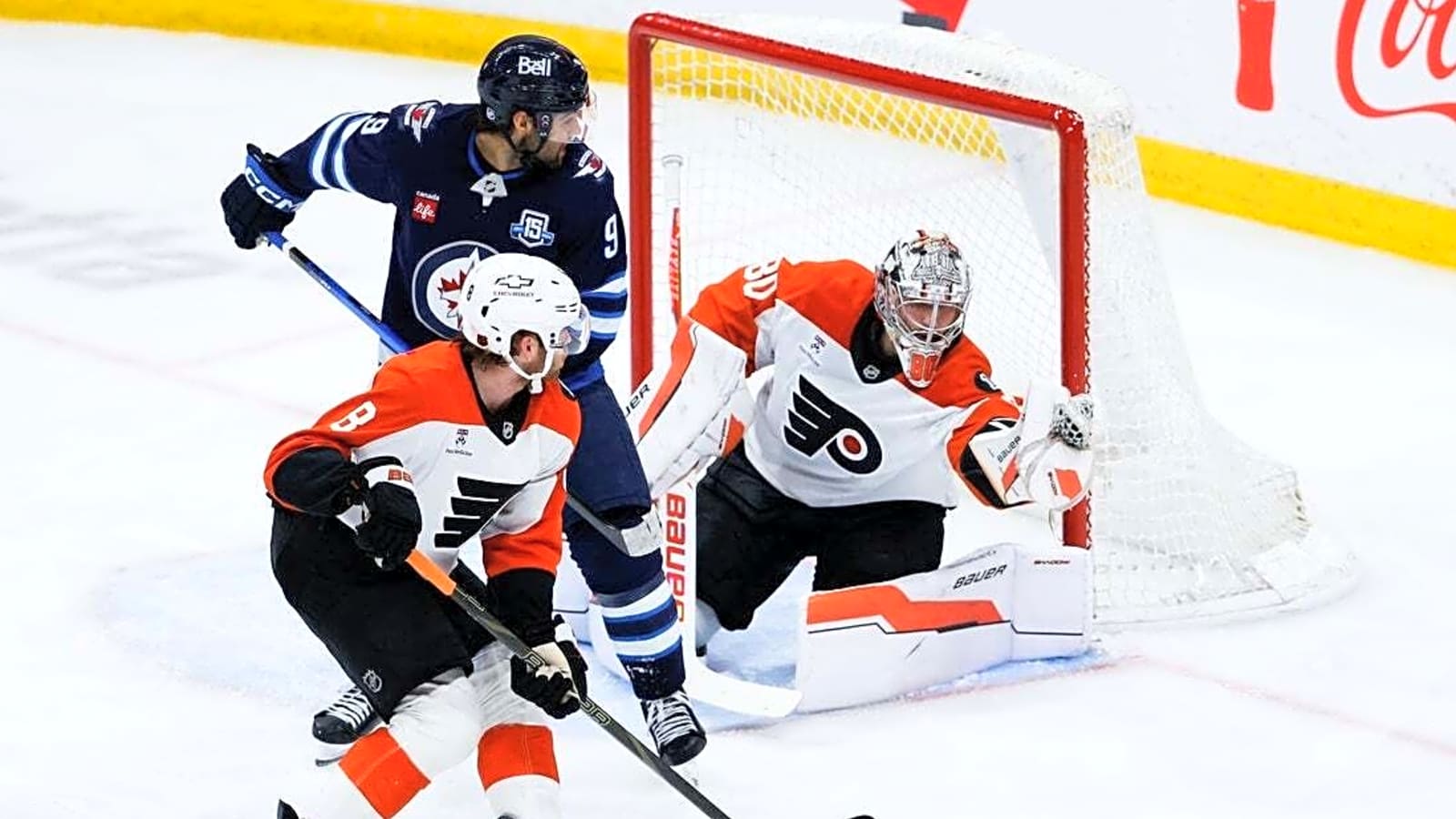 Flyers crush Jets to help playoff standing
