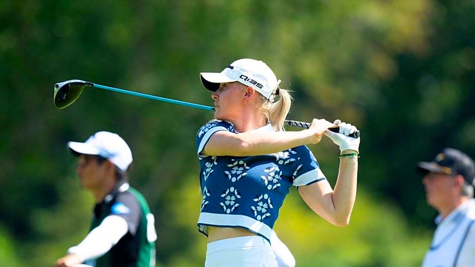 Charley Hull wins Kroger Queen City after Jeeno Thitikul&#39;s miscue