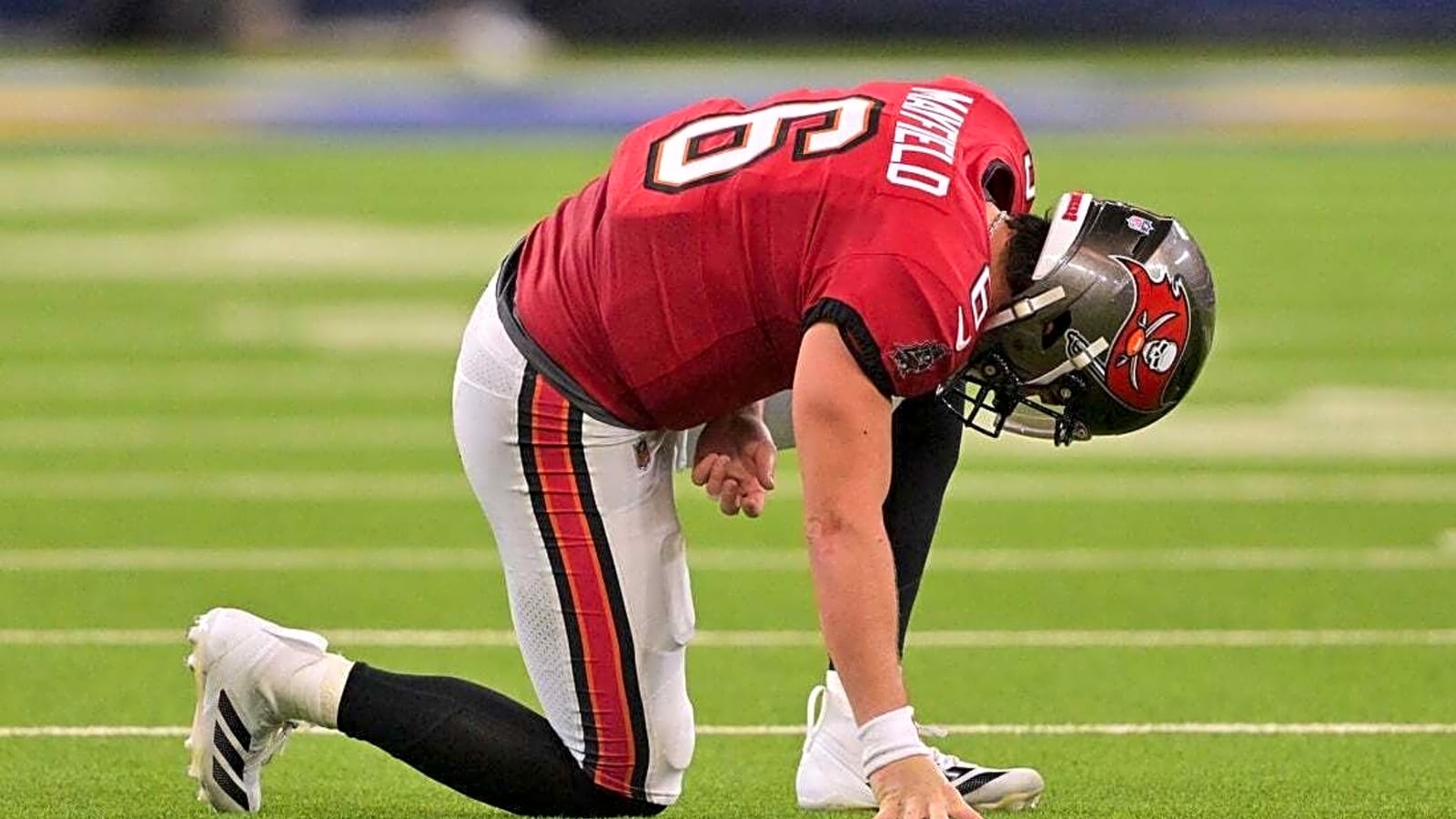 Bucs QB Baker Mayfield practices, expects to play Sunday