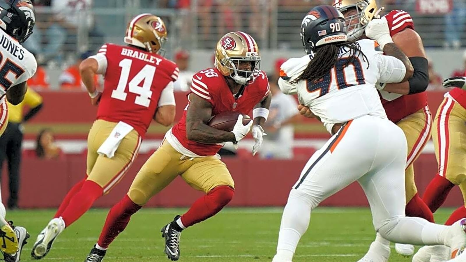 49ers place RB Ameer Abdullah on IR, sign RB Jeff Wilson Jr., DL Trevis Gipson
