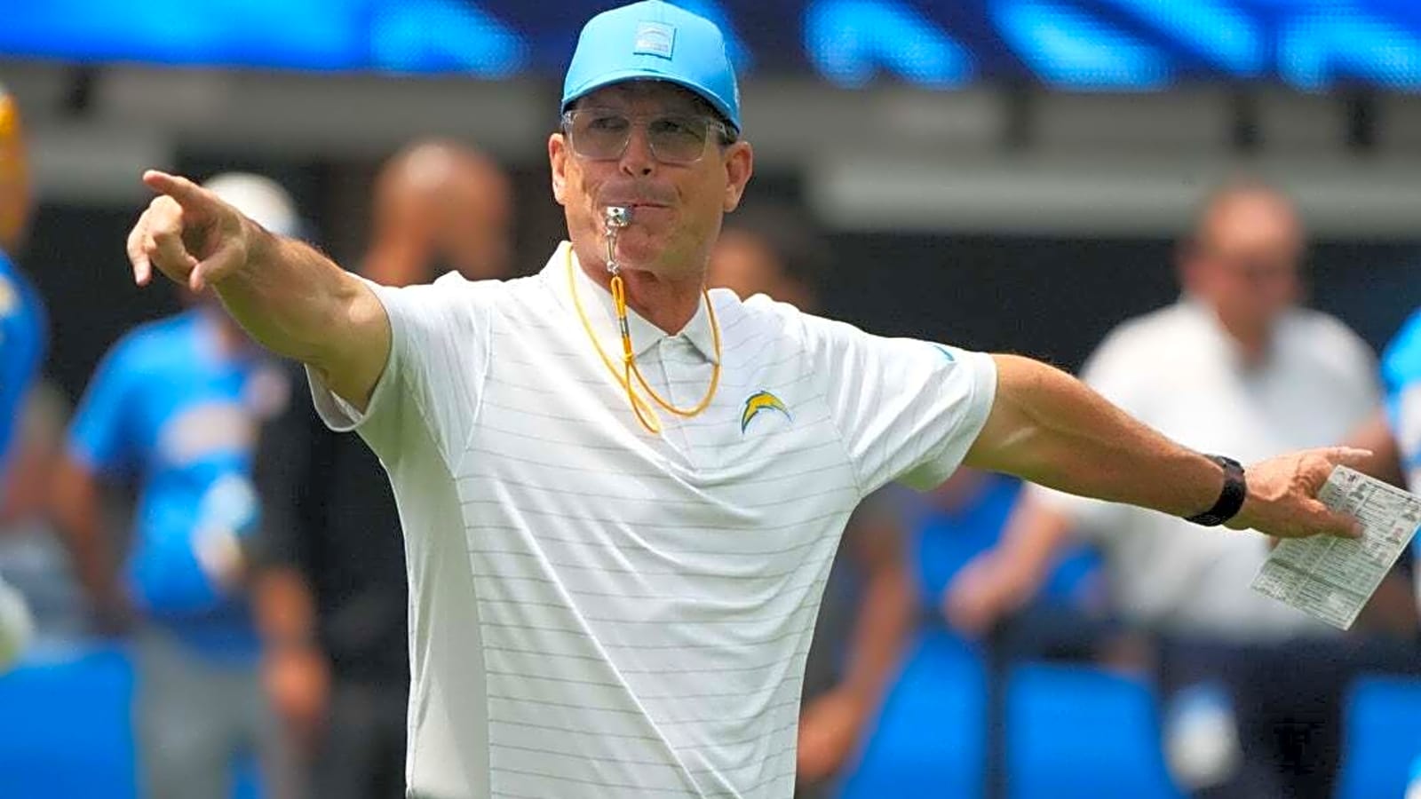 Jim Harbaugh won&#39;t talk about Michigan sign-stealing penalties