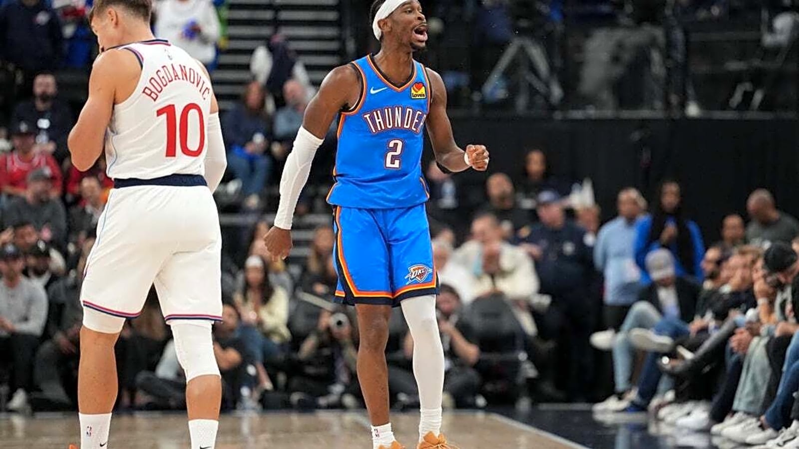 Rested Thunder return to action vs. listless Clippers