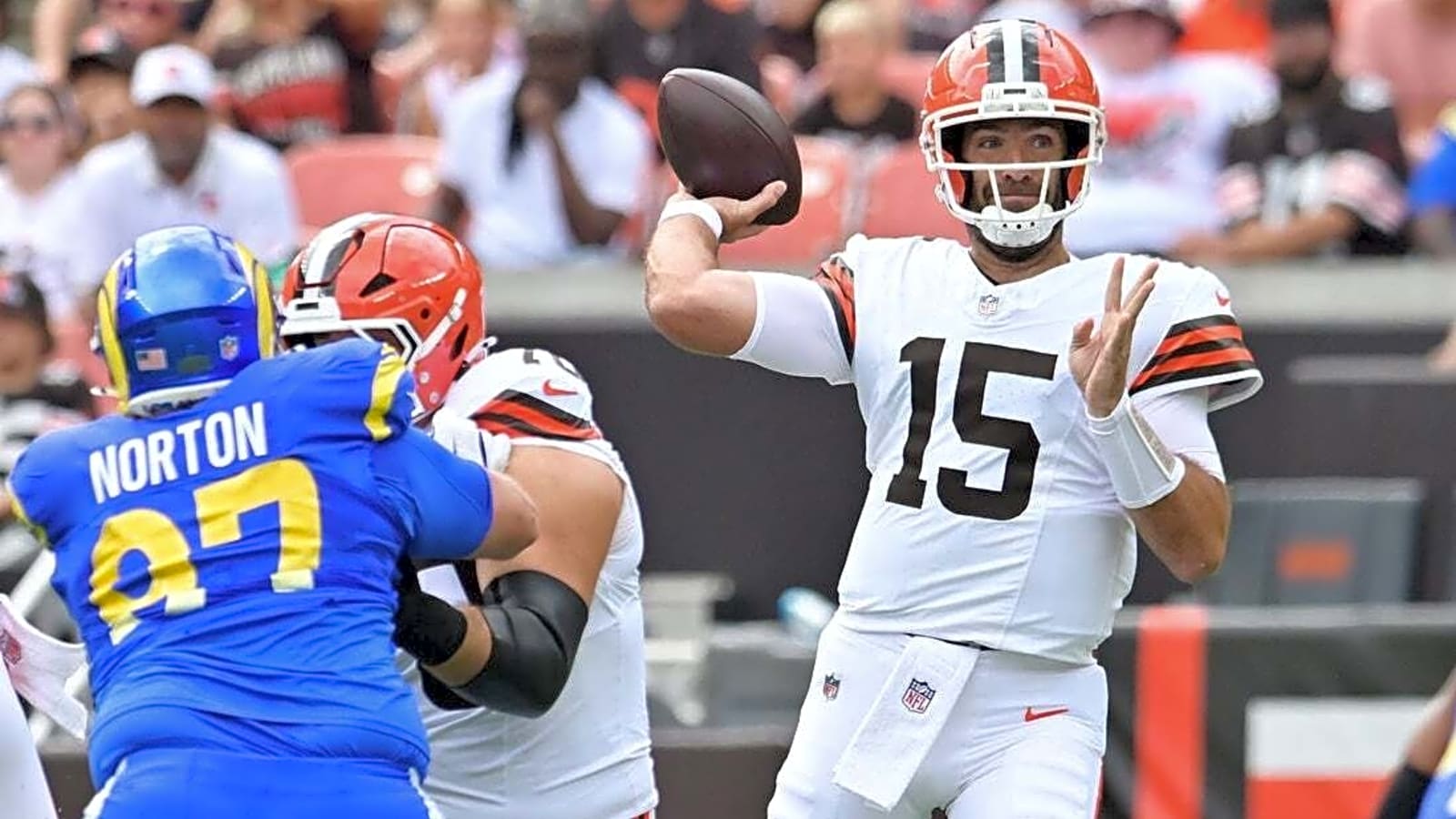 Browns GM says team plans to start season with four QBs on roster