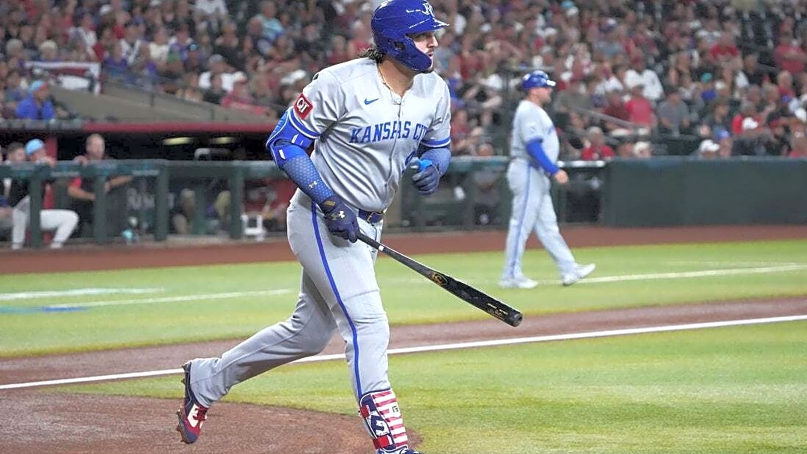 Royals try to maintain offensive production against D-backs