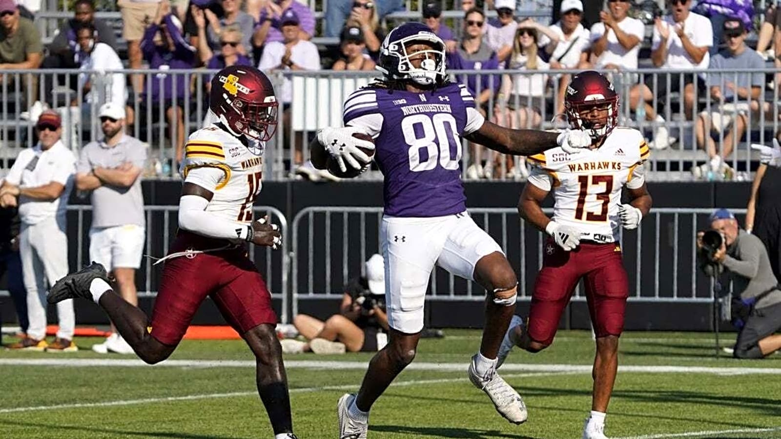 Northwestern reels off 42 straight to subdue UL-Monroe
