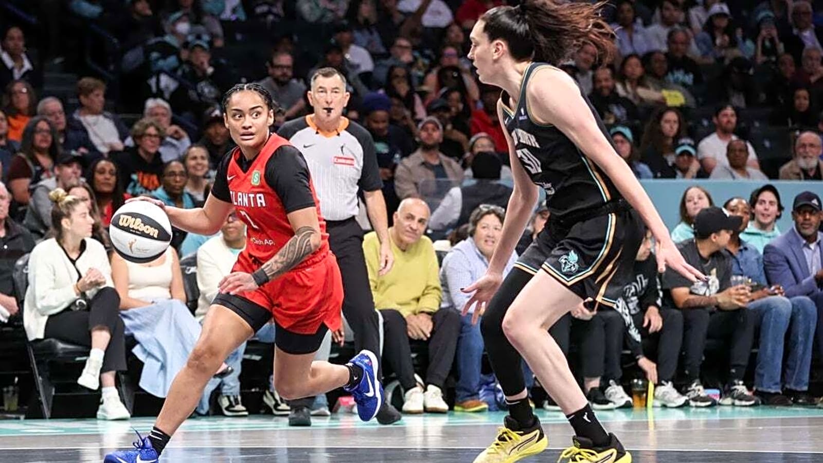 Sabrina Ionescu (34), Breanna Stewart rally Liberty past Dream
