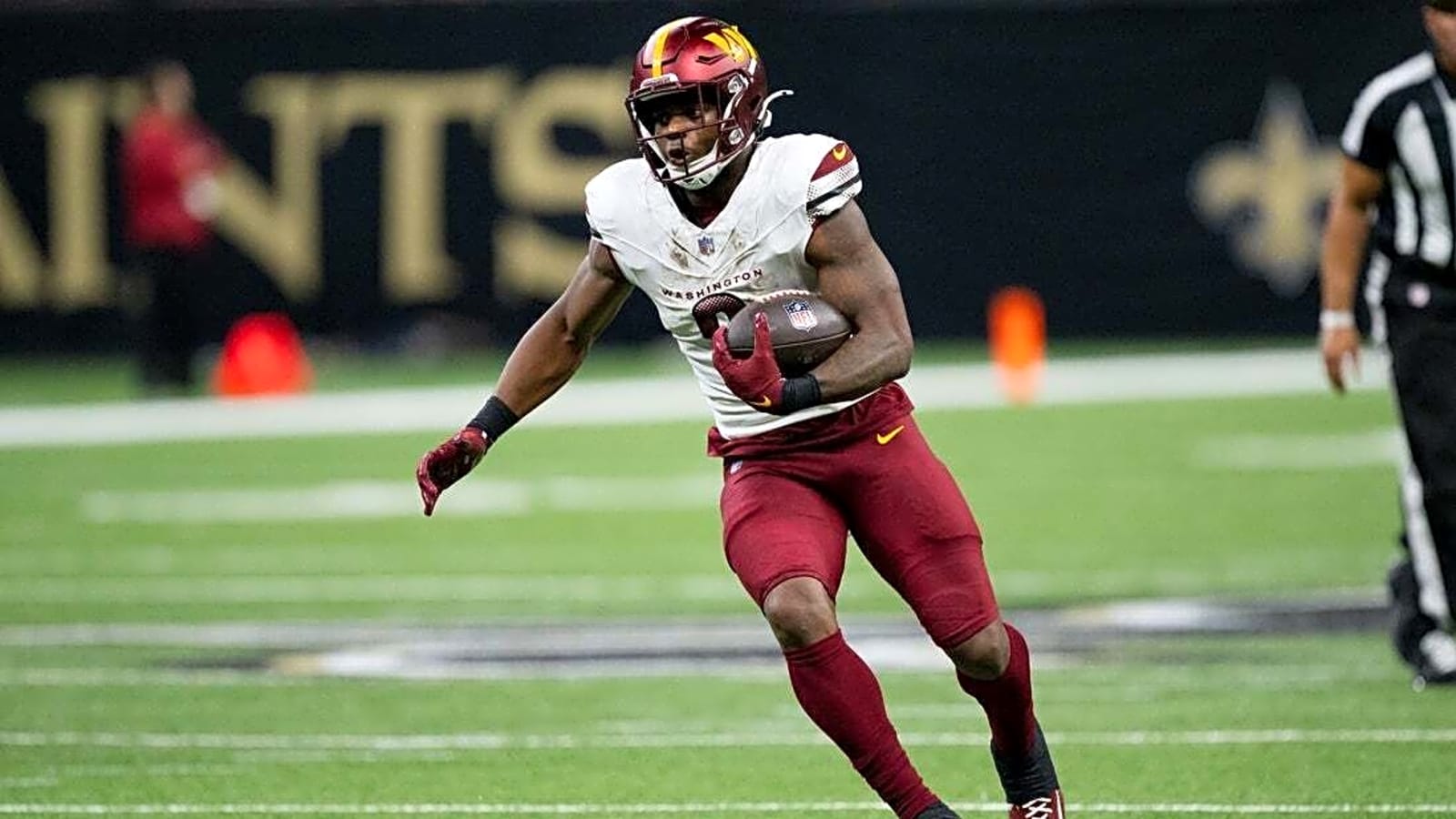 Reports: Commanders RB Brian Robinson Jr. to sit, could be traded