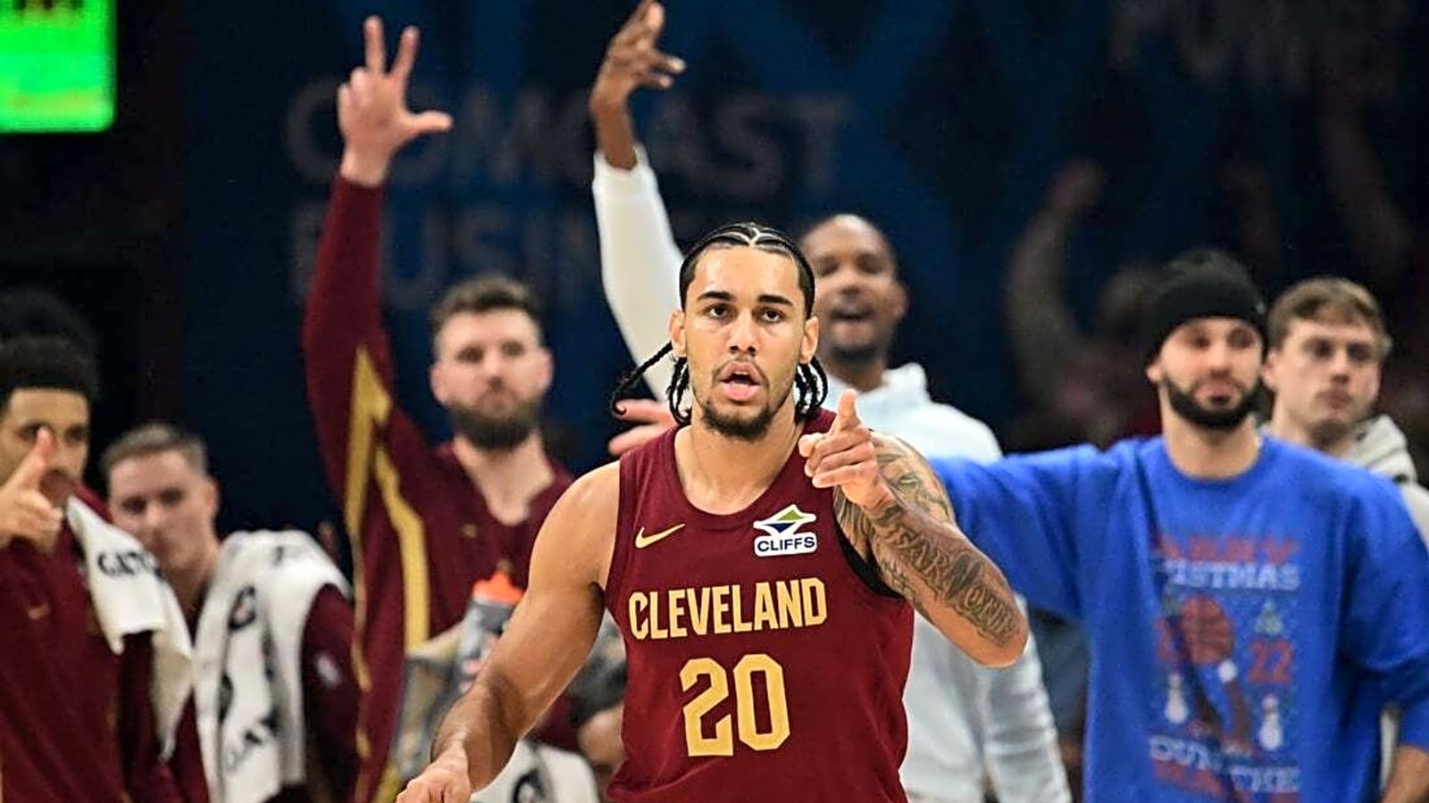 Nine Cavs hit double figures during blowout of Pelicans