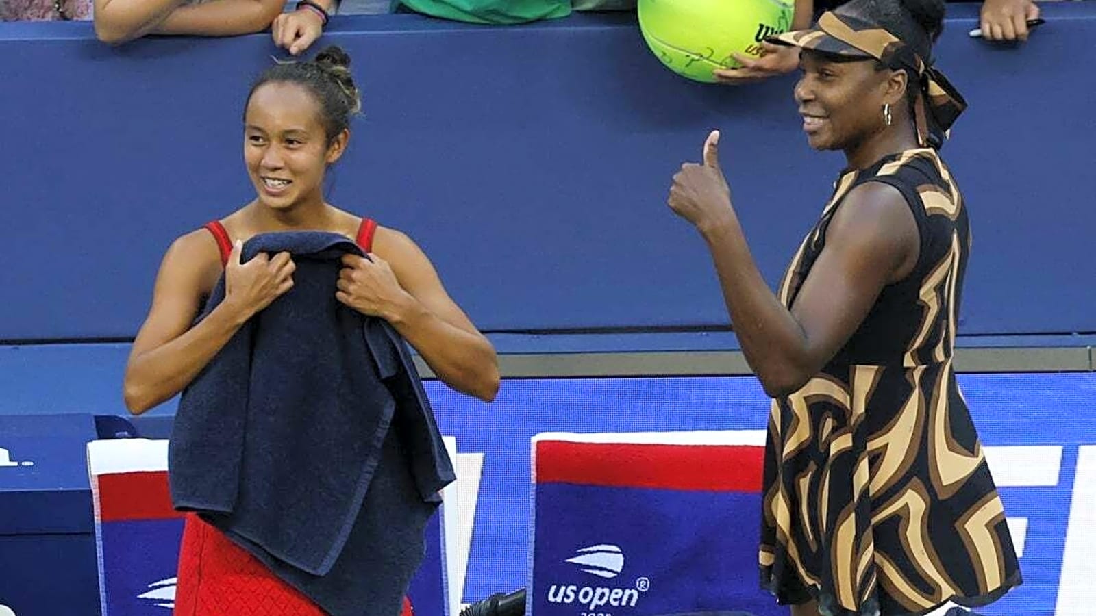 Venus Williams-Leylah Fernandez bound for U.S. Open quarters