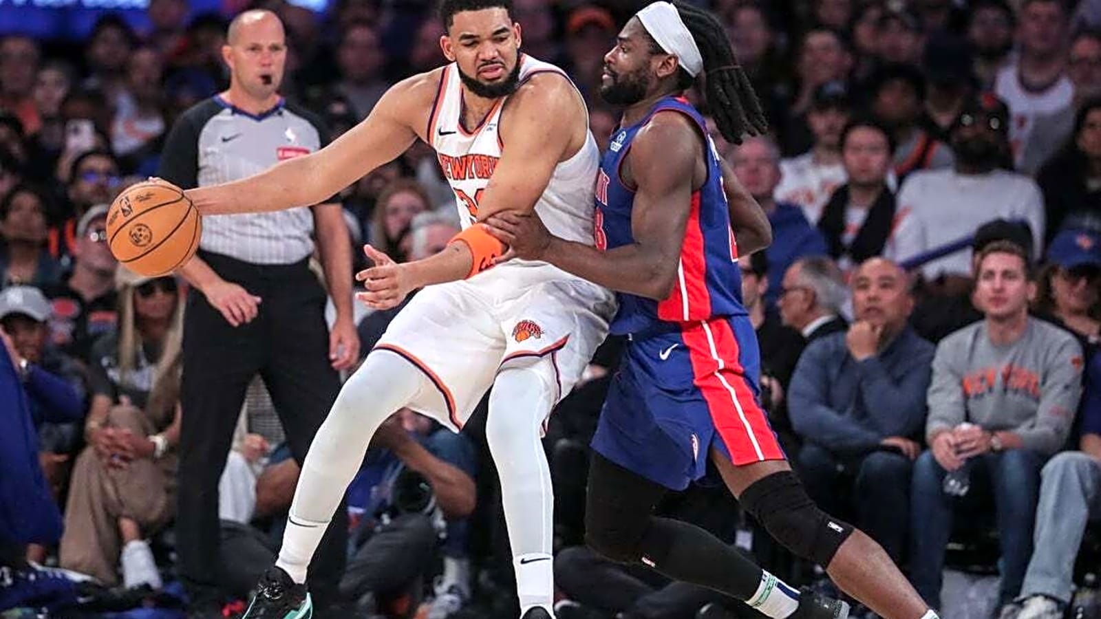 Pistons C Isaiah Stewart (knee) out for Game 4 vs. Knicks