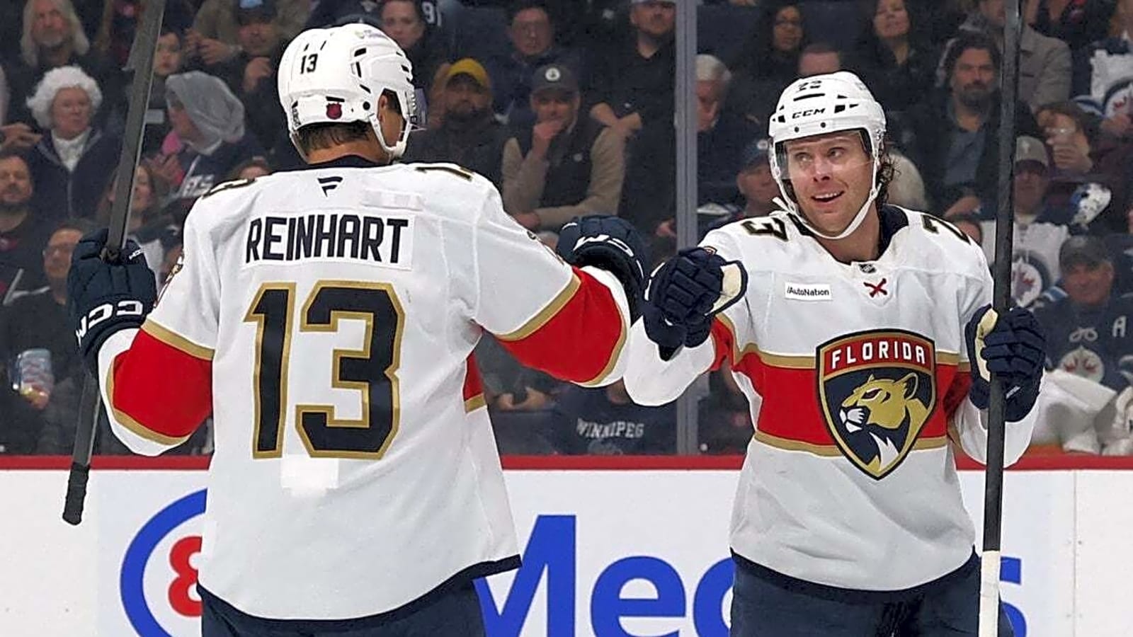 Early power-play goals power Panthers over struggling Jets