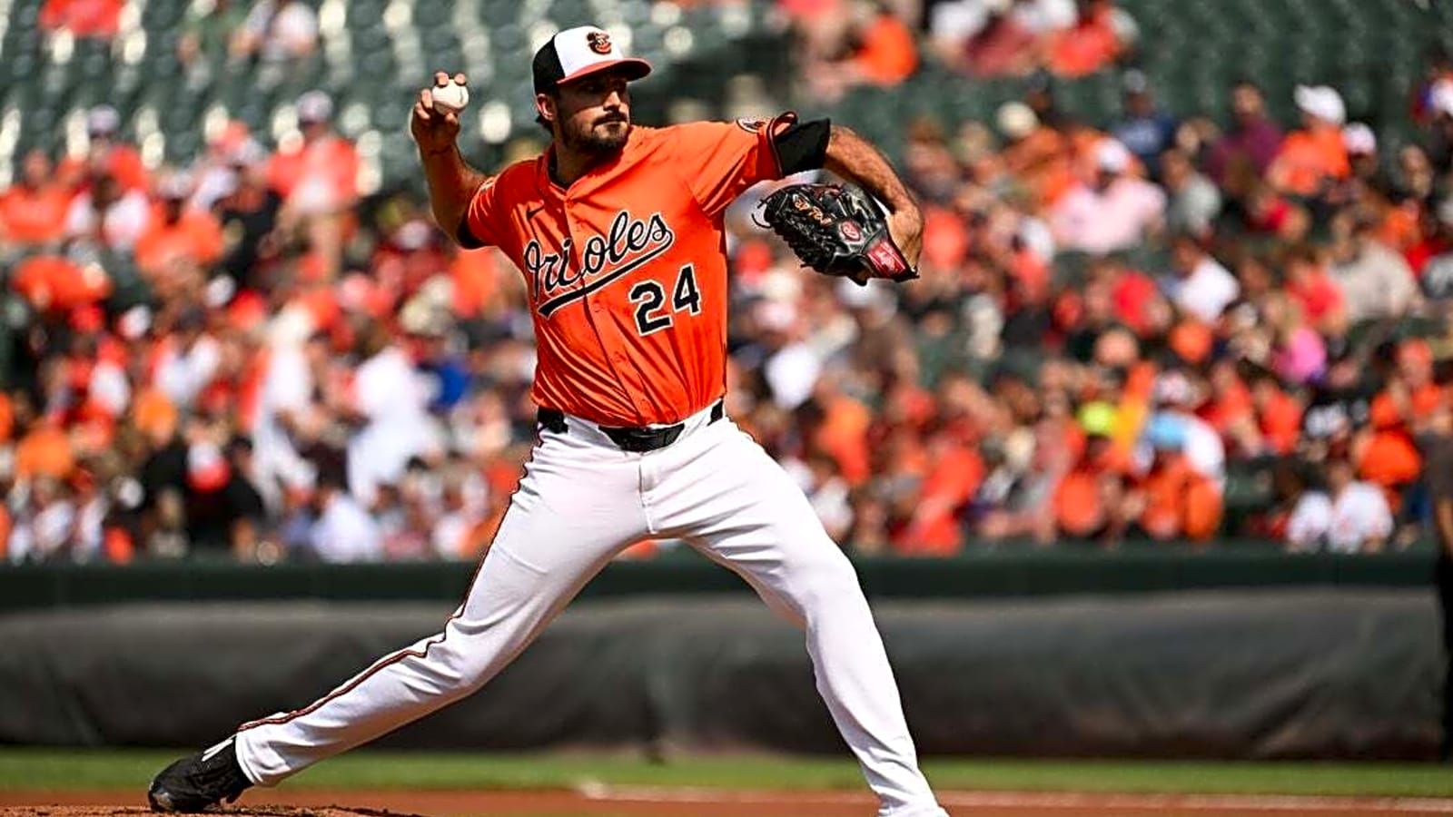 Orioles&#39; Zach Eflin removed after one inning with back tightness