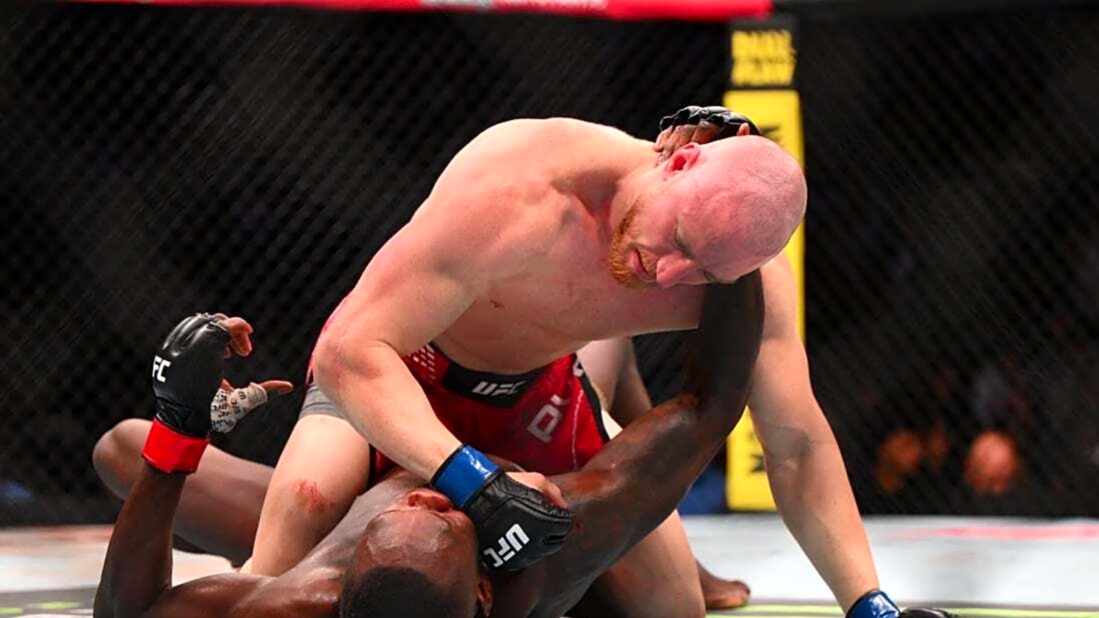 Joe Pyfer stops former champ Israel Adesanya in 2nd round of UFC Seattle