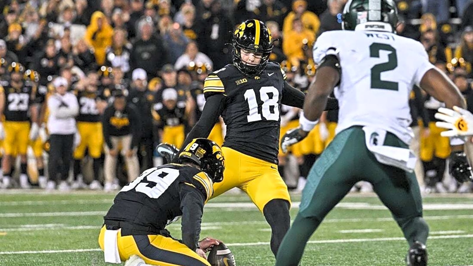 Iowa-Nebraska rivalry game concludes teams&#39; regular seasons