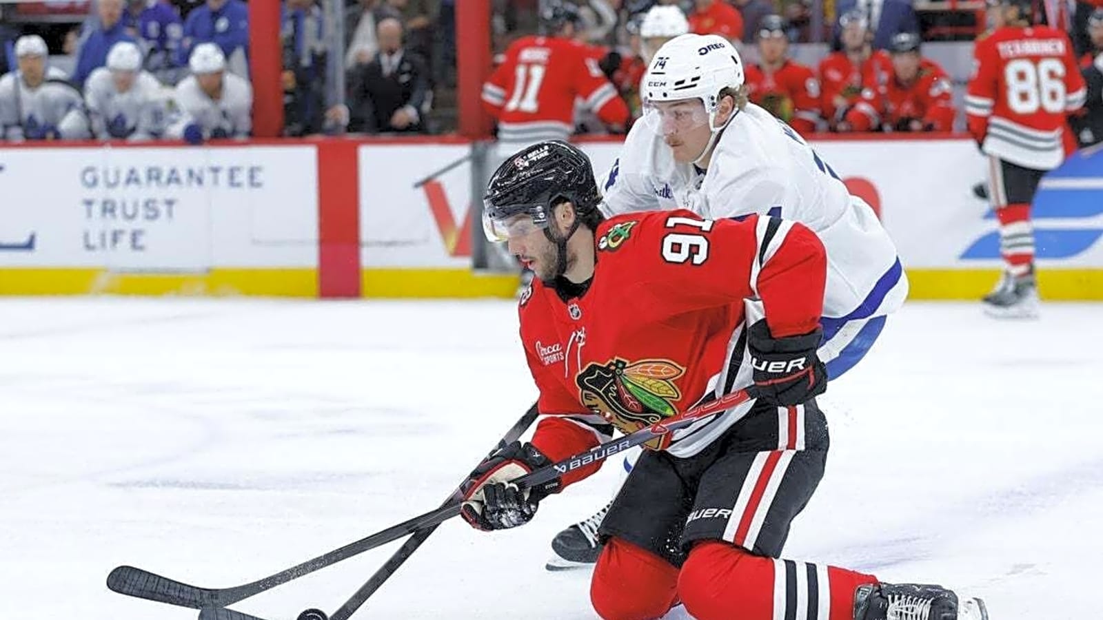 Confident Blackhawks want to keep rolling against last-place Flames