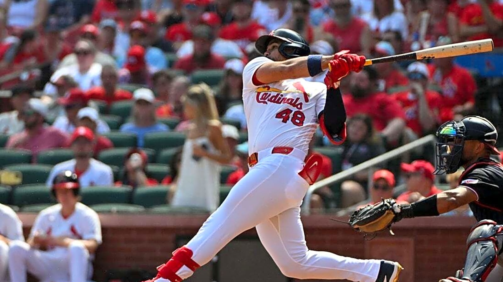 Leo Bernal’s late homer lifts Cardinals past Nationals