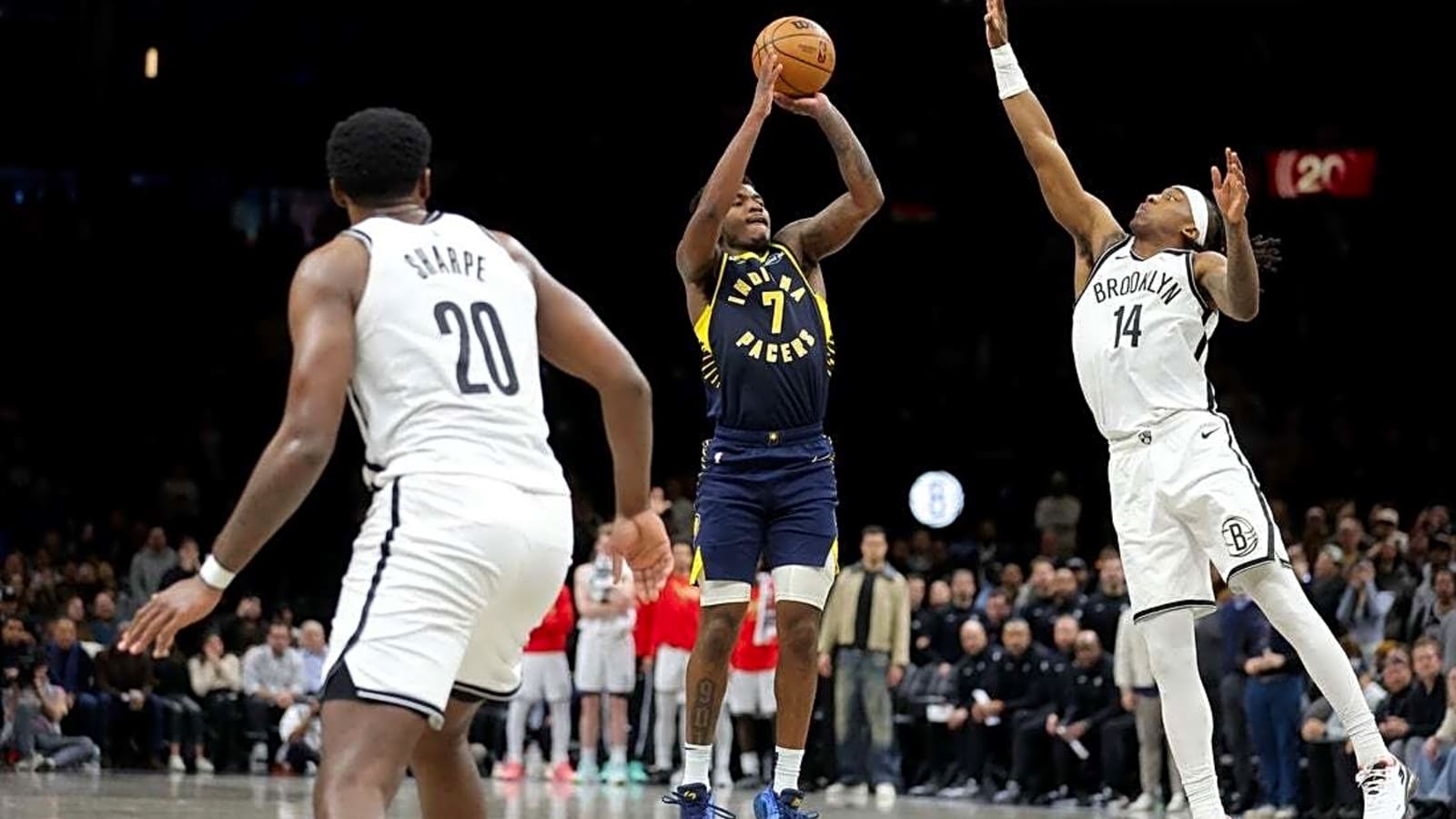 Kam Jones' late 3-pointer propels Pacers past Nets