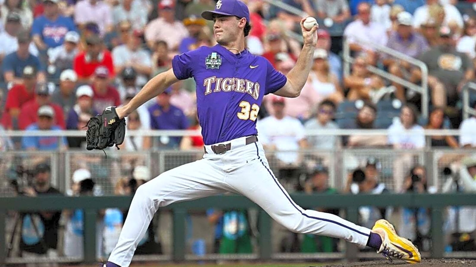 MCWS: Kade Anderson&#39;s seven-inning gem lifts LSU over Arkansas
