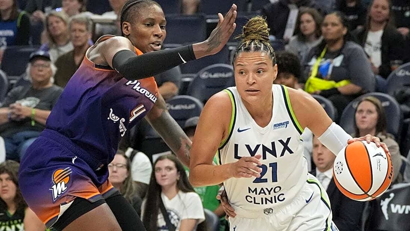 Kayla McBride leads Lynx to convincing win over Mercury