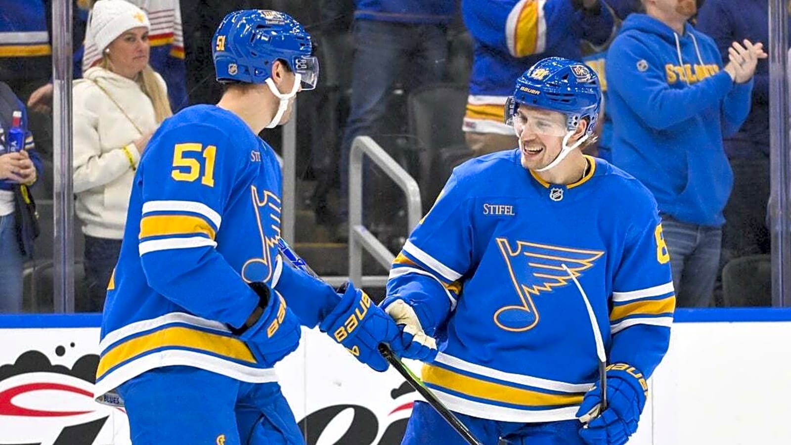 Matthew Kessel’s late goal lifts Blues past Senators