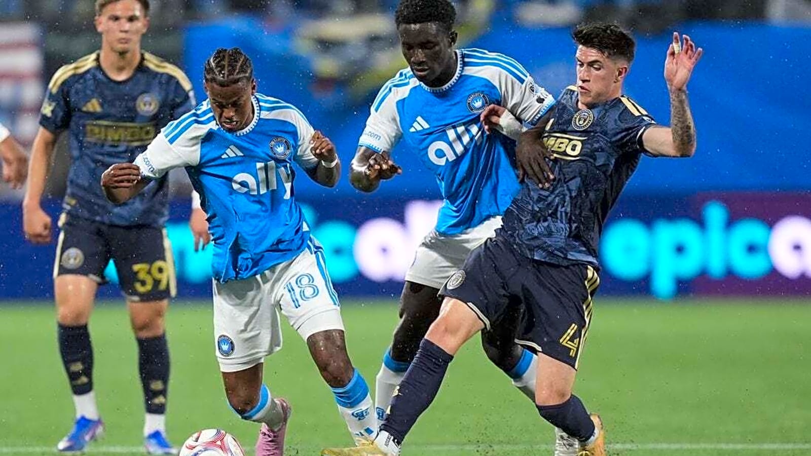 Charlotte FC edges Union after late exchange of goals