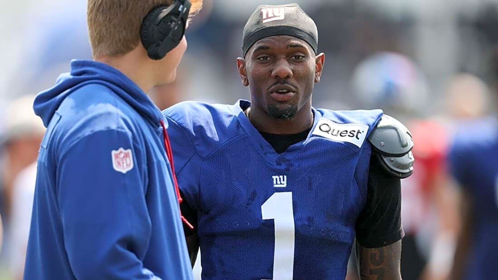 Report: Giants WR Malik Nabers resting his back