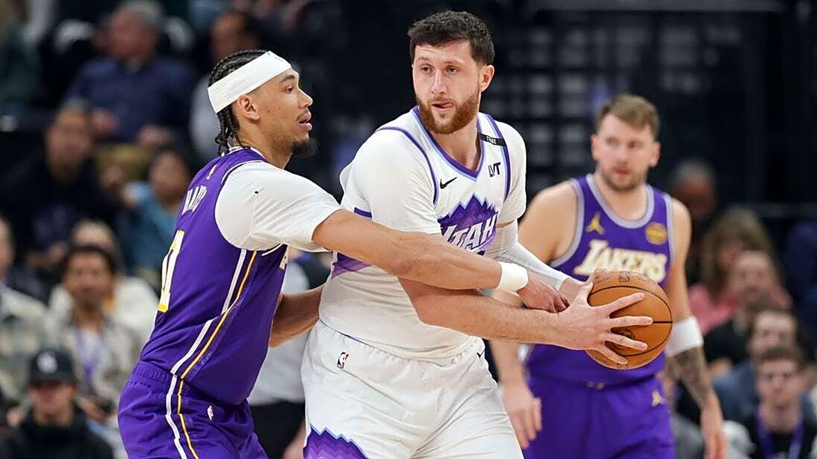 Luka Doncic's 45-point triple-double carries Lakers past Jazz