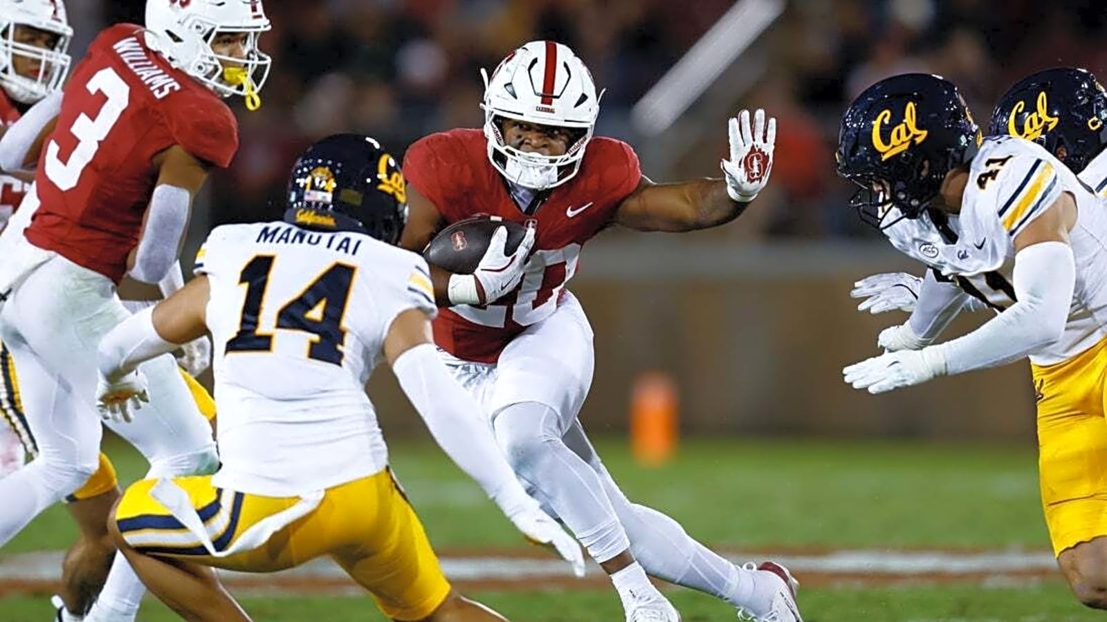Micah Ford, Stanford&#39;s defense overwhelm Cal