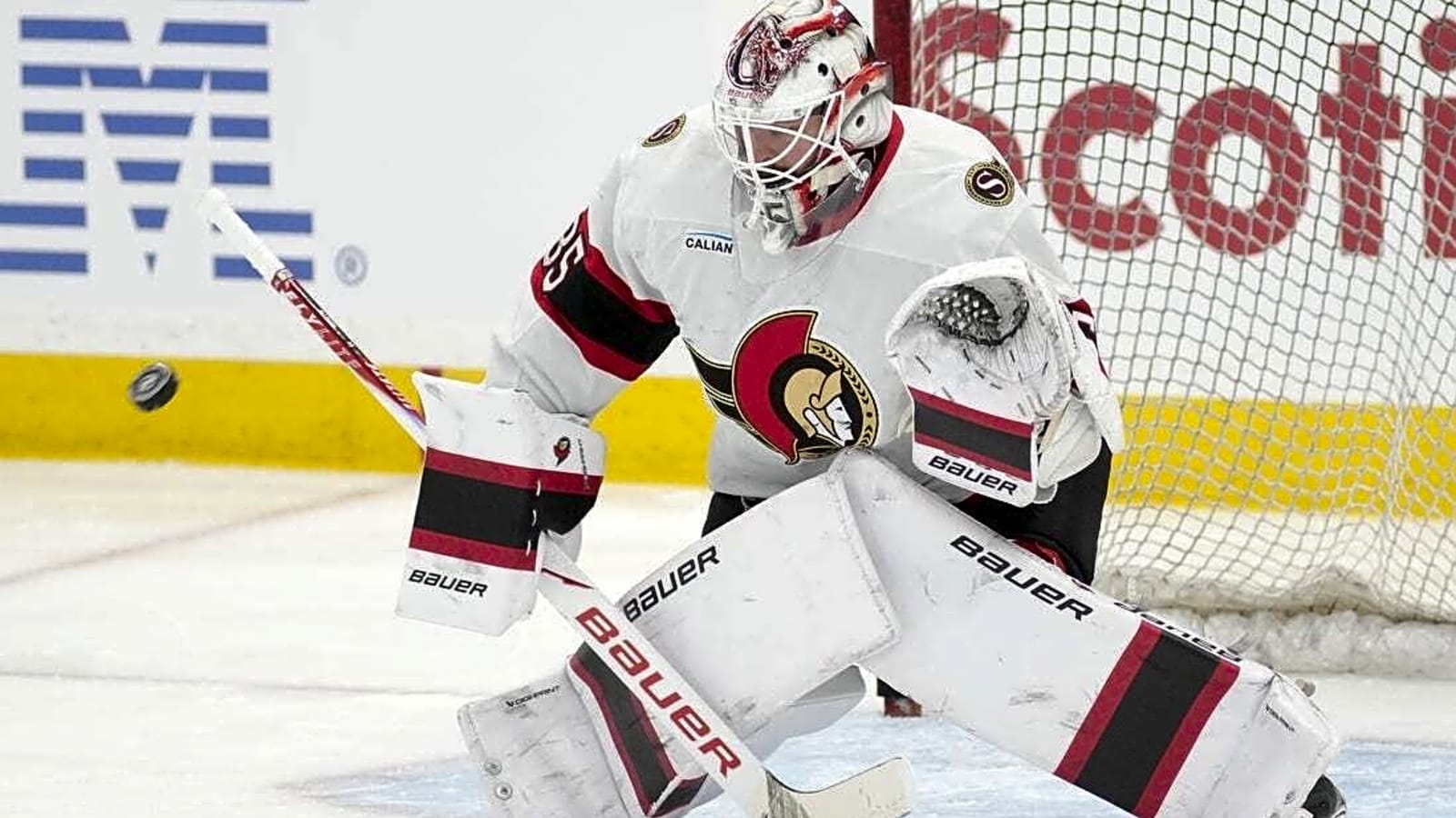 Senators G Linus Ullmark taking leave of absence