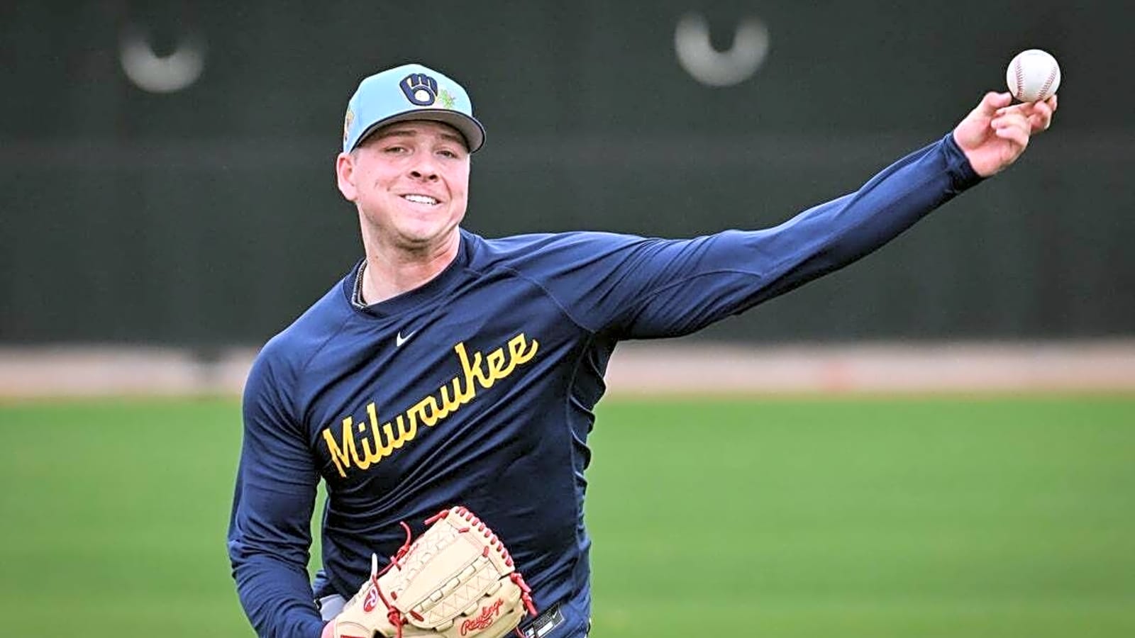 Brewers turn to LHP Kyle Harrison in series opener vs. Rays