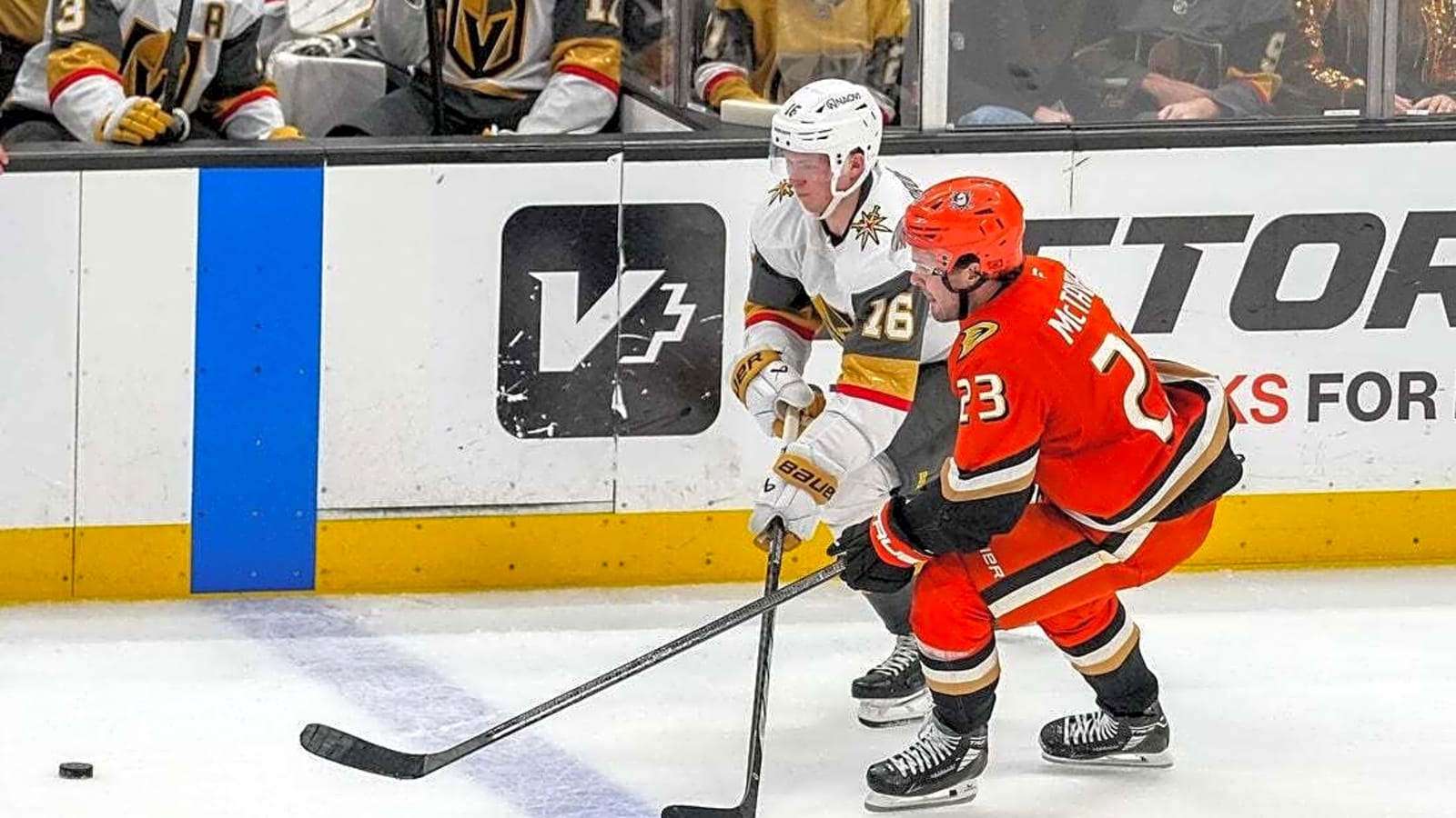 Cutter Gauthier&#39;s OT goal lifts Ducks past Golden Knights