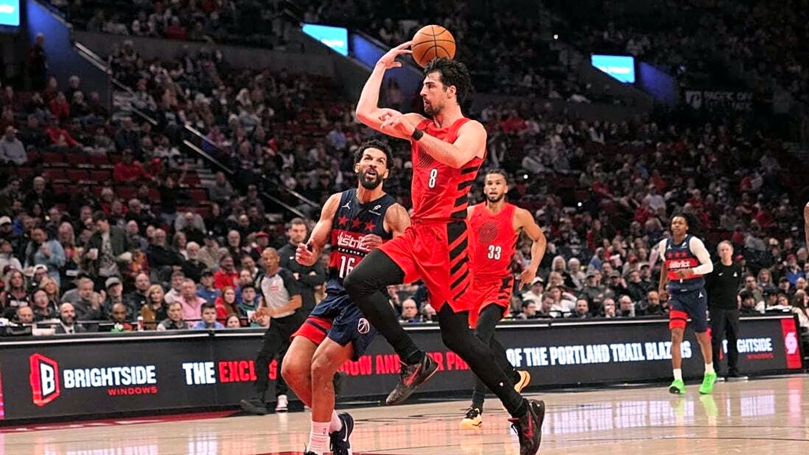 Trail Blazers overwhelm woeful Wizards