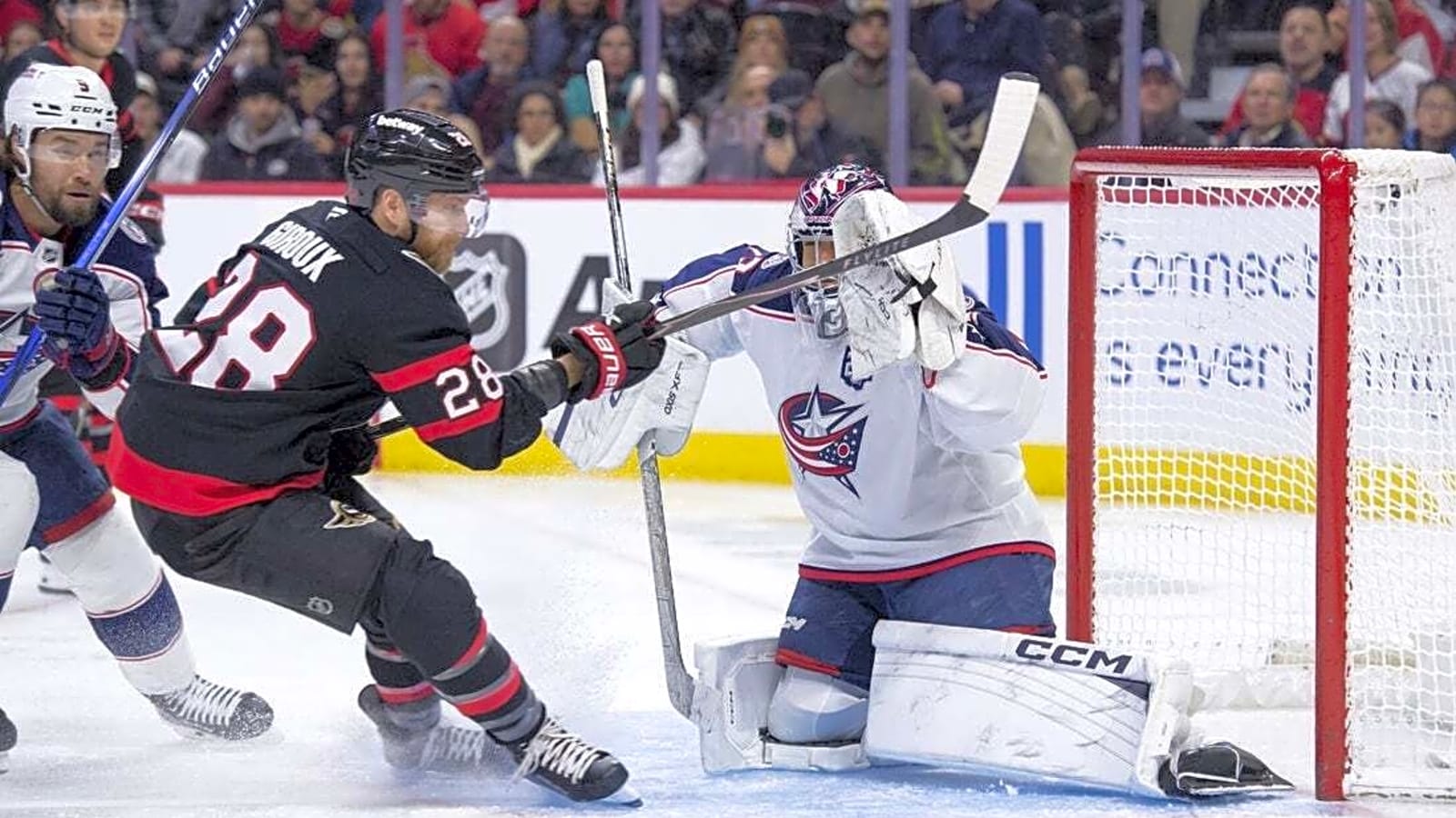 Damon Severson pushes Blue Jackets past Senators