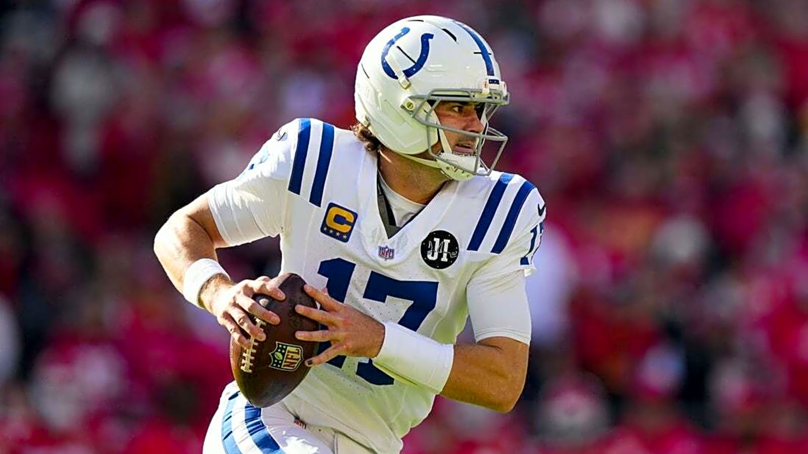 Colts QB Daniel Jones limited with fibula injury