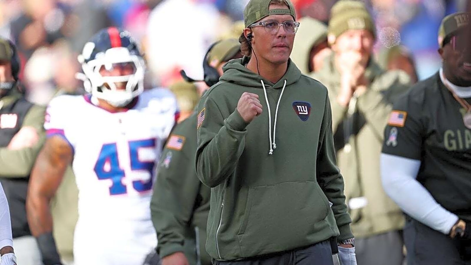 Giants QB Jaxson Dart to start vs. Patriots